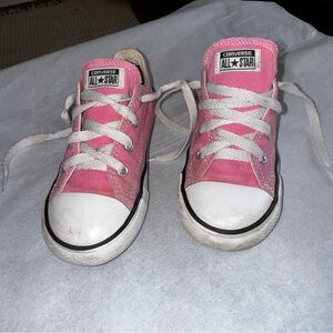 Converse Kids Sneakers in Pink and White
